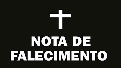 Falecimento nesta quinta-feira, dia 30 de março