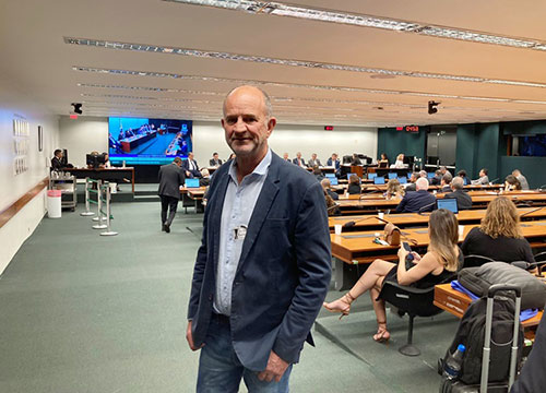 Divulgação - Prefeito José Fernandes na Câmara dos Deputados em Brasília - Foto: Divulgação