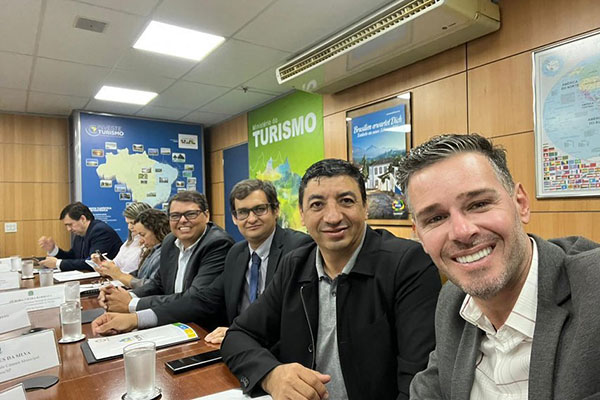 Divulgação - O prefeito ressaltou a importância do turismo para o município e a necessidade de buscar recursos - Foto: Divulgação Divulgação - O prefeito ressaltou a importância do turismo para o município e a necessidade de buscar recursos - Foto: Divulgação