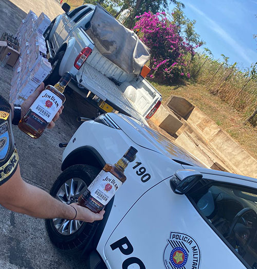 Divulgação - O condutor do automóvel informou que a mercadoria estava sem a devida documentação fiscal e tinha como destino a cidade de Jaú - Foto: Divulgação Divulgação - O condutor do automóvel informou que a mercadoria estava sem a devida documentação fiscal e tinha como destino a cidade de Jaú - Foto: Divulgação
