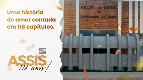 Divulgação - As Testemunhas de Jeová em Assis: a serviço do Amor Divulgação - As Testemunhas de Jeová em Assis: a serviço do Amor