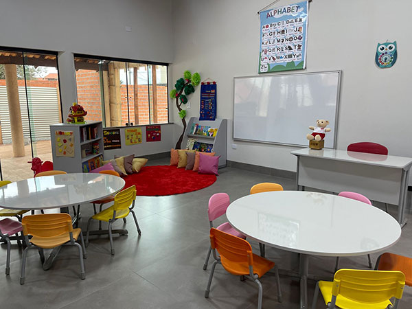 assiscity - Sala modelo mostra um pouco do que a escola vai oferecer - Foto: AssisCity assiscity - Sala modelo mostra um pouco do que a escola vai oferecer - Foto: AssisCity
