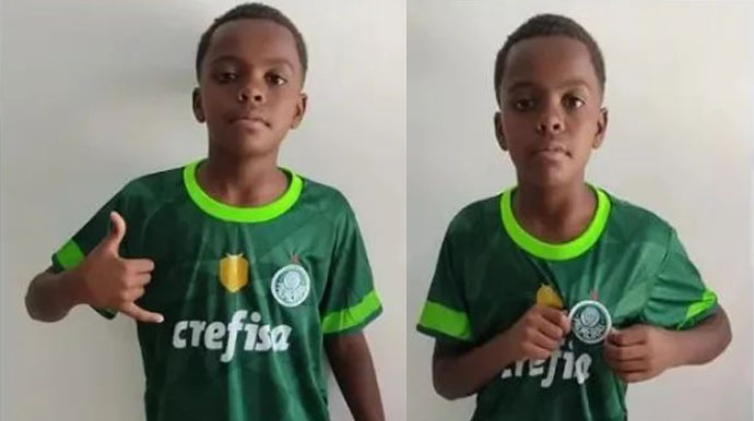 Divulgação - Davi Luiz dos Santos, 8 anos - Foto: Arquivo Pessoal