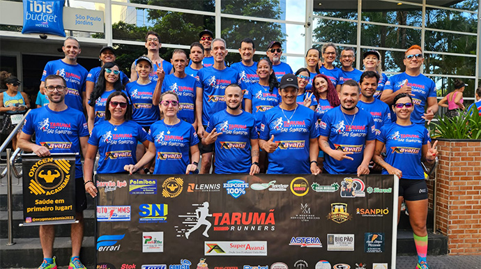 Arquivo Pessoal - Equipe Tarumã Runners participa da São Silvestre com mais de 40 atletas - FOTO: Arquivo Pessoal