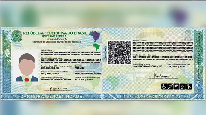 Agência Brasil - Nova Carteira de Identidade Nacional começa a ser emitida em todo o Brasil nesta quinta-feira, 11 - FOTO: Agência Brasil