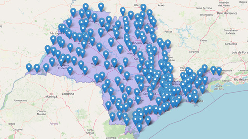 Reprodução - Saúde lança mapa online que facilita localização de soro antiveneno em SP - FOTO: Reprodução