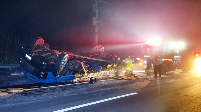 Artesp/Divulgação - Motorista morre em acidente na Rodovia Rachid Rayes entre Marília e Assis - FOTO: Artesp/Divulgação