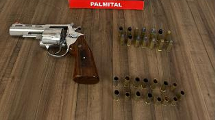 Divulgação - Polícia Civil prende homem com arma ilegal em Palmital - FOTO: Divulgação