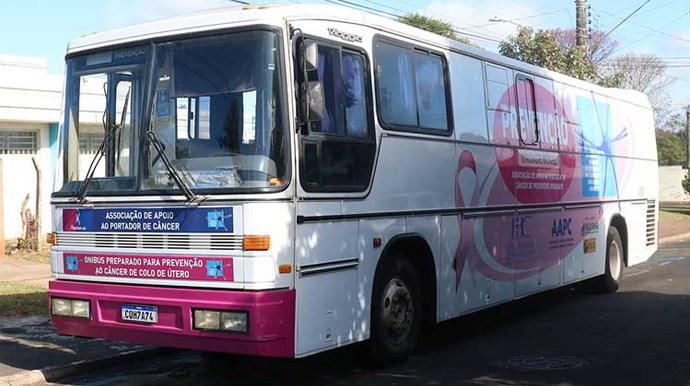 Departamento de Comunicação da Prefeitura de Assis - ESF Santa Clara recebe Ônibus do Papanicolau nesta quarta-feira, 17 - FOTO: Departamento de Comunicação da Prefeitura de Assis